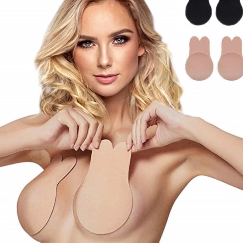 NEW Restock! 4" sticky bra strapless bra